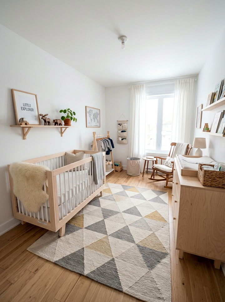 Scandinavian Nursery Room - 30 newborn bedroom ideas