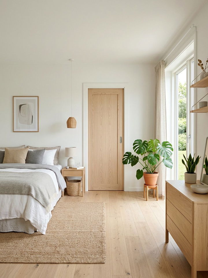 30 Stylish Bedroom Pocket Doors to Save Space and Add Style