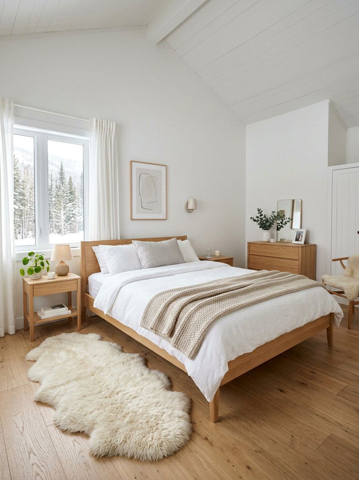 Scandinavian Simplicity - 30 romantic bedroom ideas