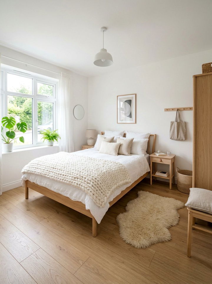 Scandinavian Square Bedroom - 30 square bedroom ideas