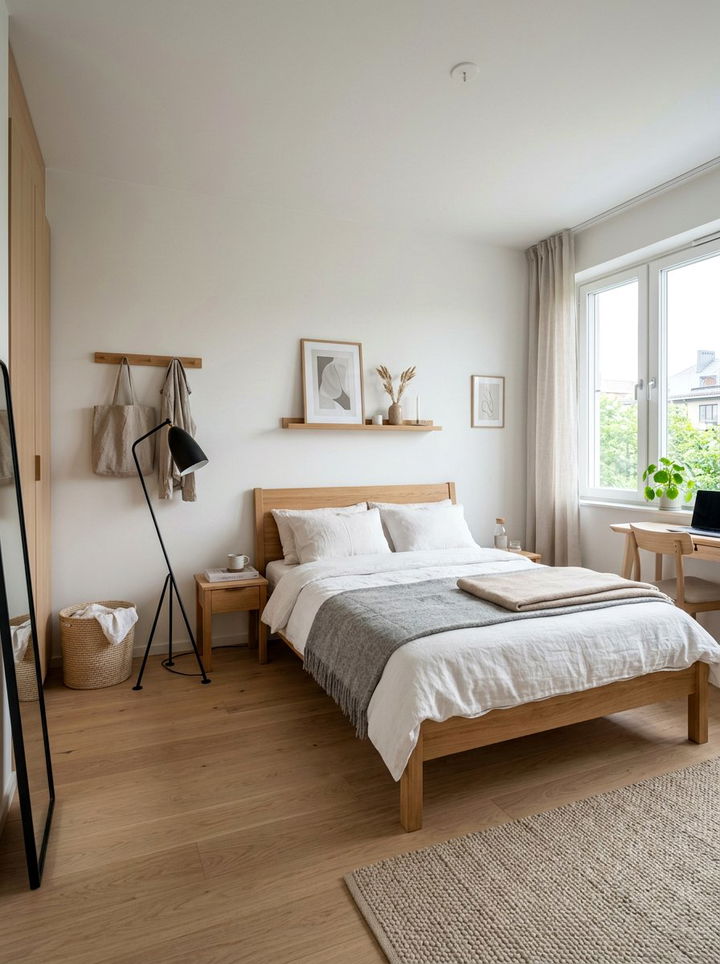 Scandinavian Style Bedroom - 30 townhouse bedroom ideas