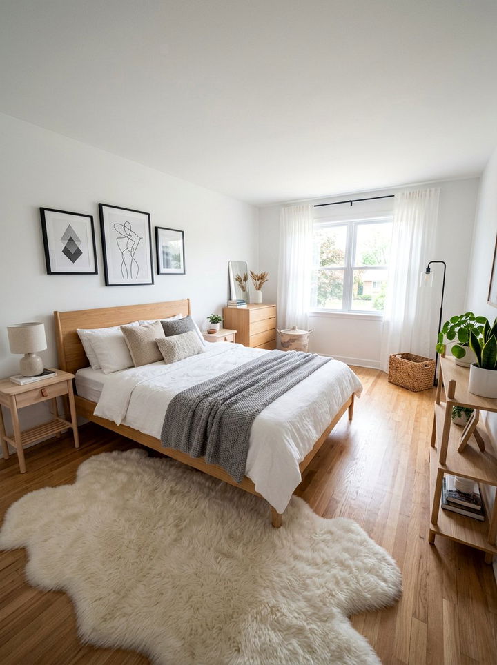 Scandinavian Style Bedroom - 30 newlywed bedroom ideas