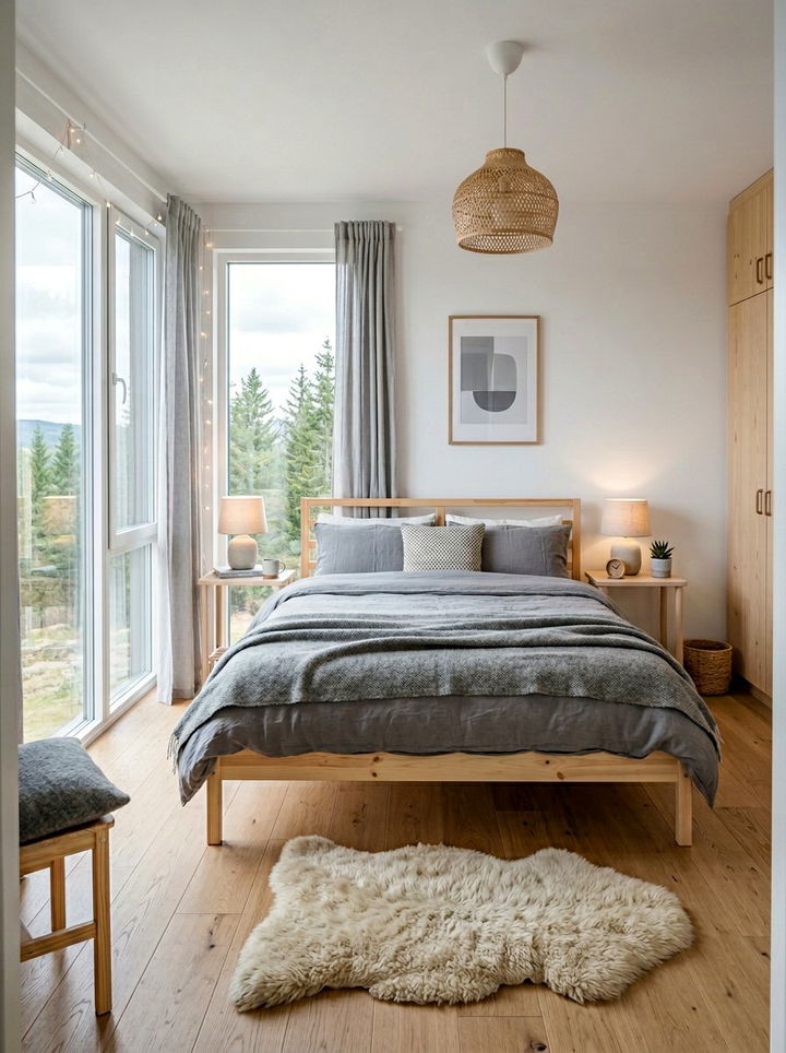 Scandinavian Style Bedroom - 30 primary bedroom ideas