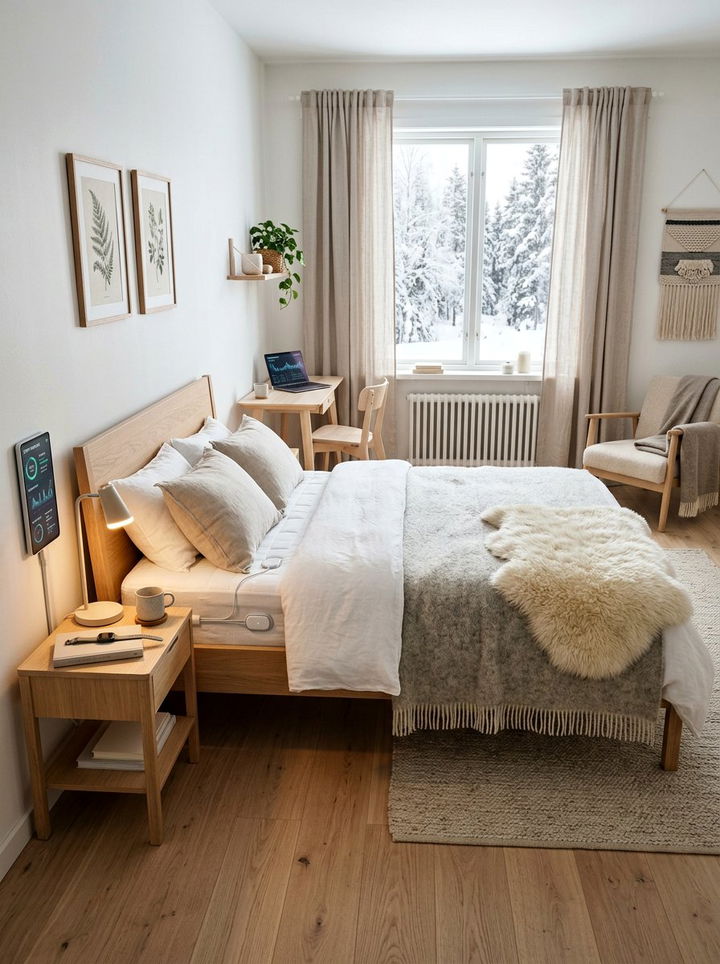 Scandinavian Style Sleep Lab - 30 bedroom sleep trackers