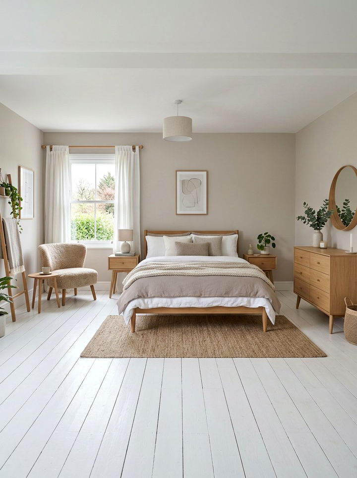 Scandinavian Taupe And White Bedroom - 30 taupe and white bedroom ideas