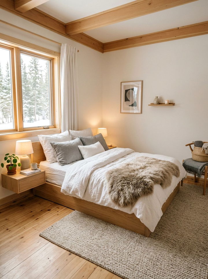 Scandinavian Warm Bedroom - 30 bedroom warm settings