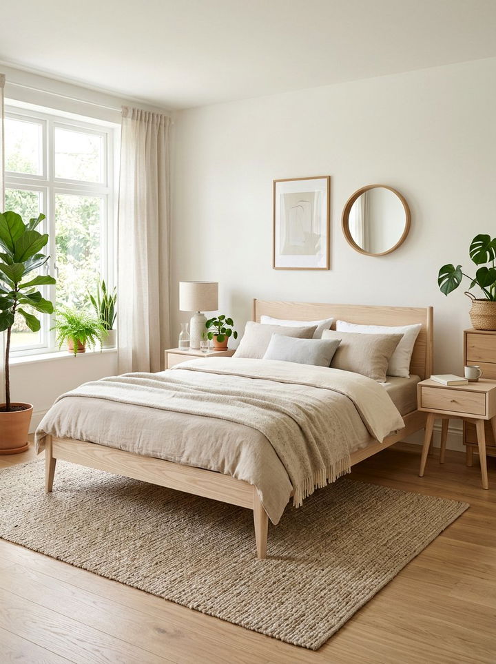 Scandinavian Wood Adjustable Bed - 30 bedroom adjustable beds