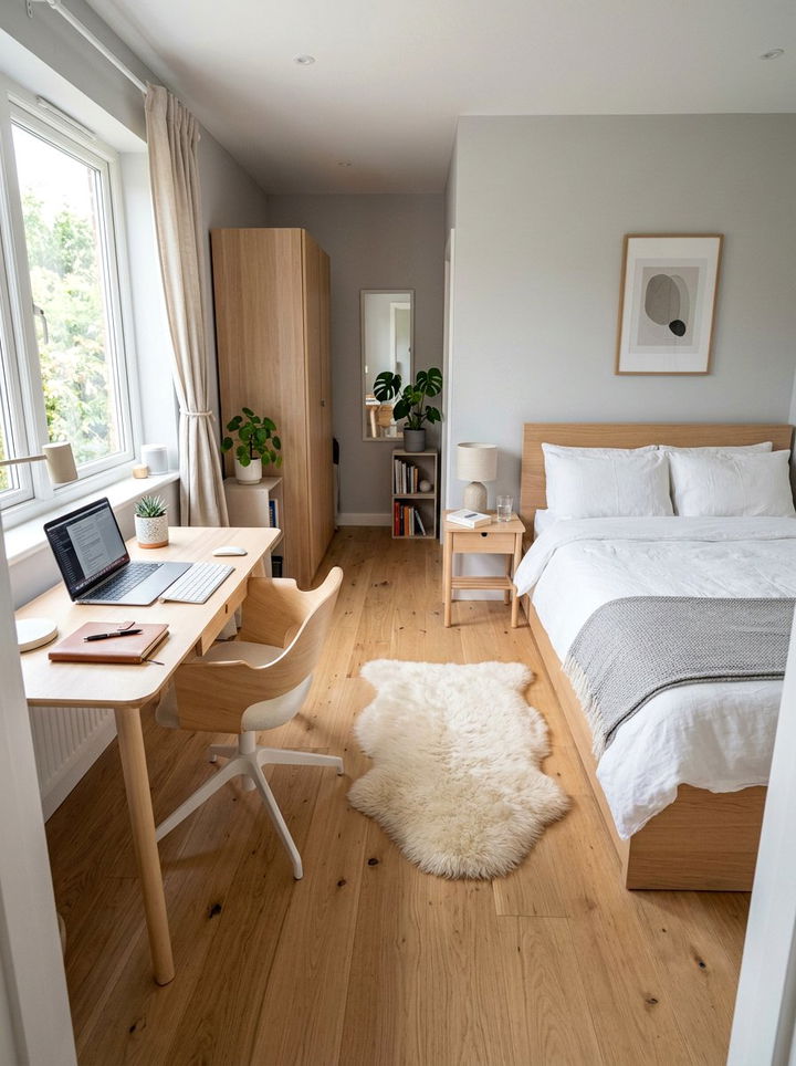 Scandinavian bedroom - 30 bedroom upgrade ideas
