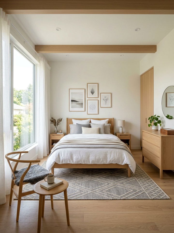 Scandinavian bedroom - 30 creative bedroom ideas