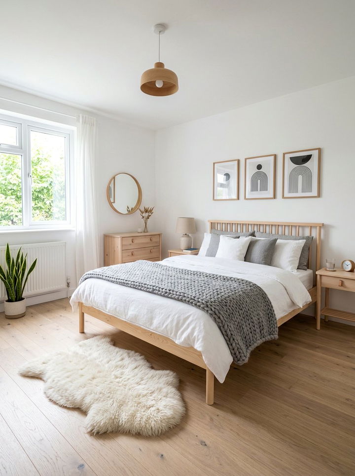 Scandinavian bedroom - 30 main bedroom ideas