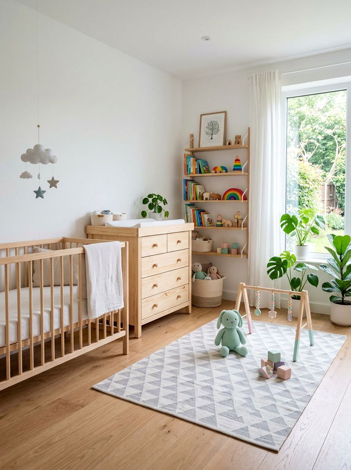 Scandinavian nursery - 30 baby bedroom ideas