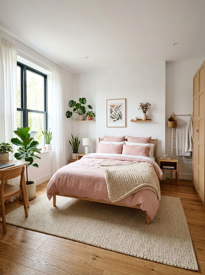 30 Pale Pink Bedroom Ideas for a Soft and Romantic Design