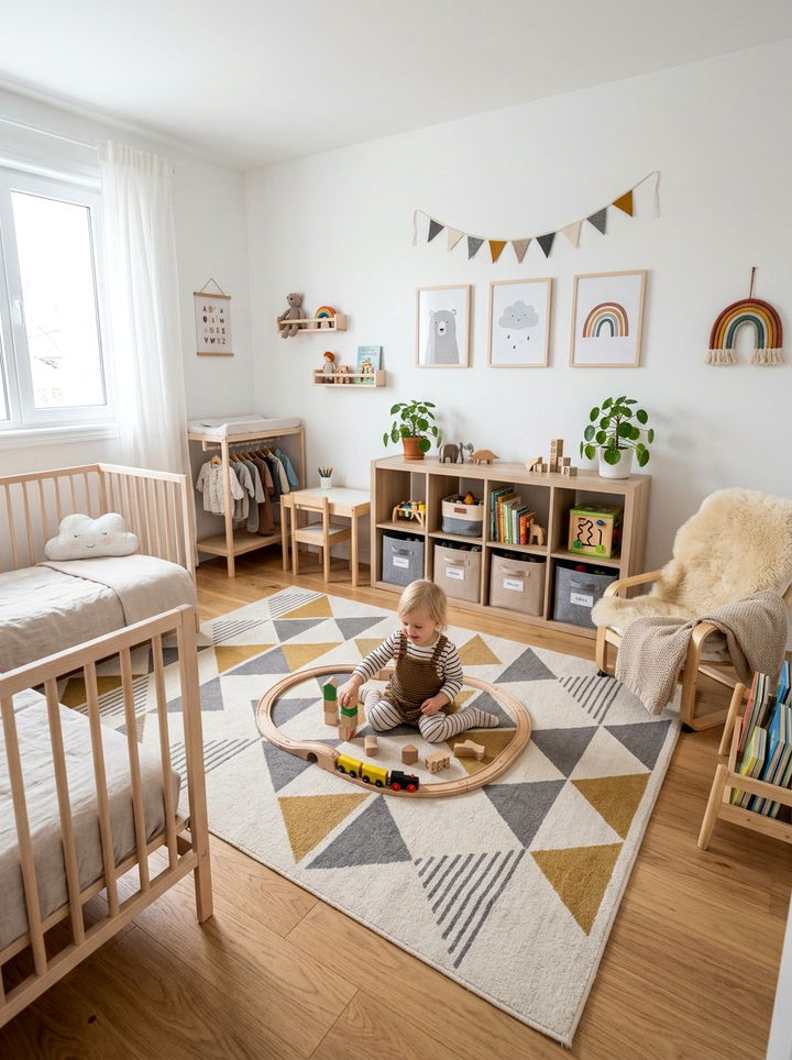 Scandinavian toddler room - 30 toddler bedroom ideas