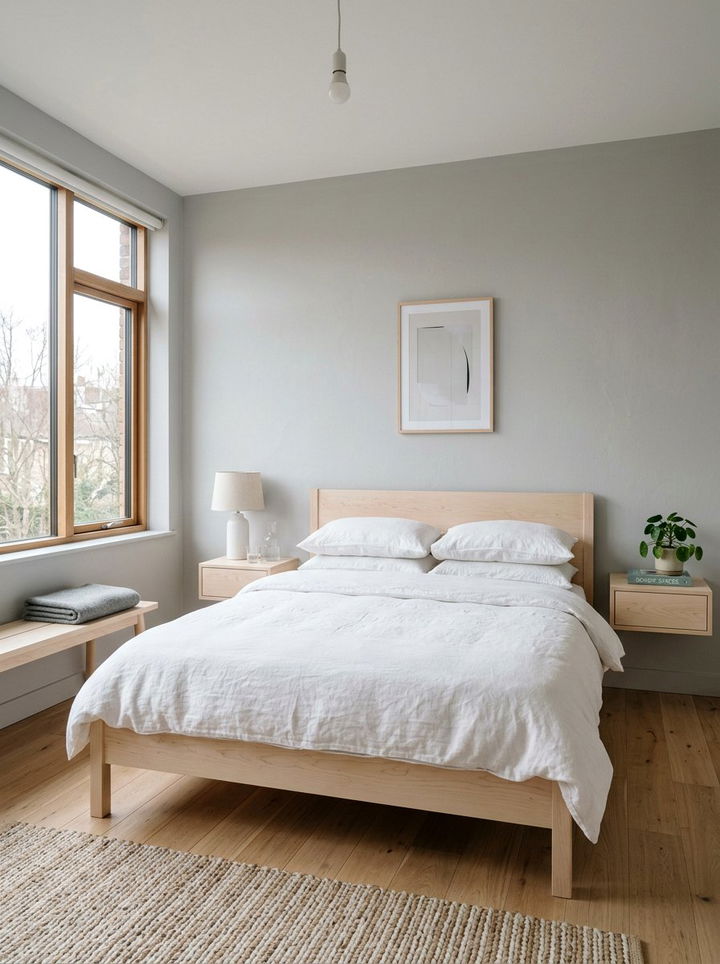 Scandinavian wood bedroom - 30 bedroom furniture settings