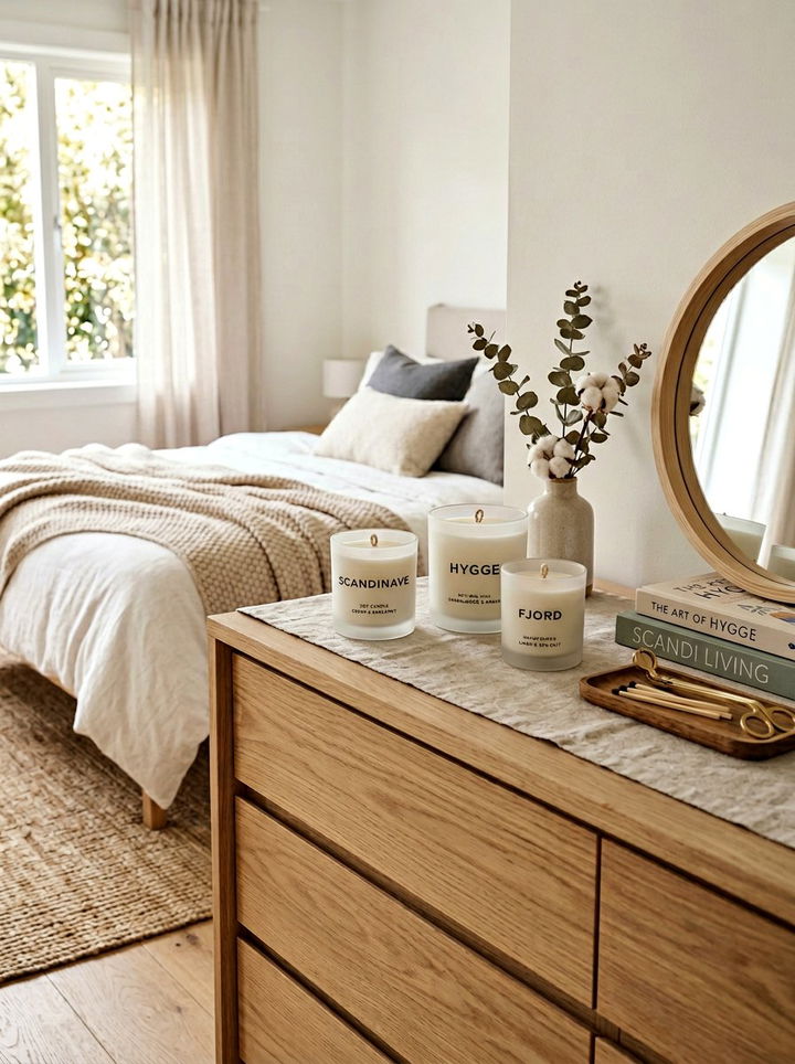 Scented Soy Candles - 30 bedroom finishing touches ideas