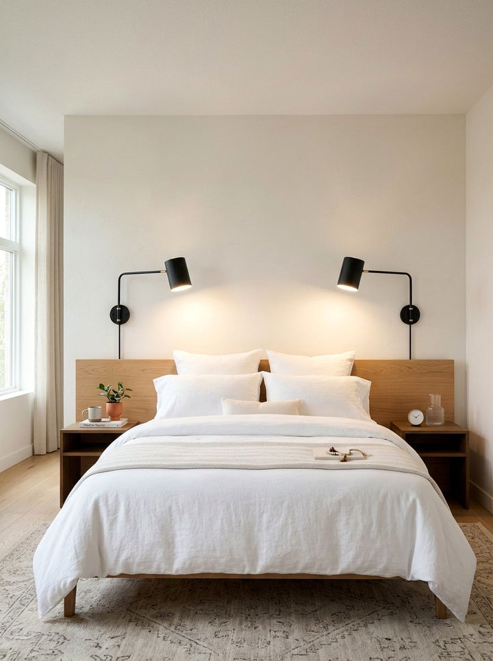 Sconce Lighting - 30 tiny bedroom ideas