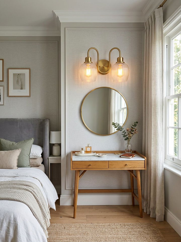 Sconce Vanity Light - 30 bedroom vanity lights