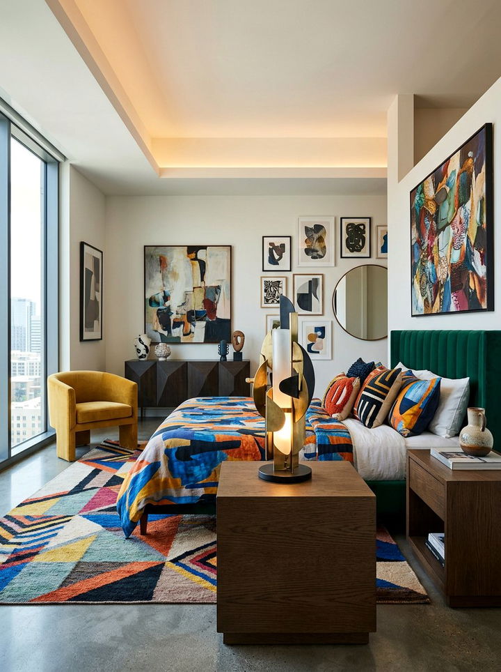 Sculptural Statement Lamp - 30 bedroom lamps