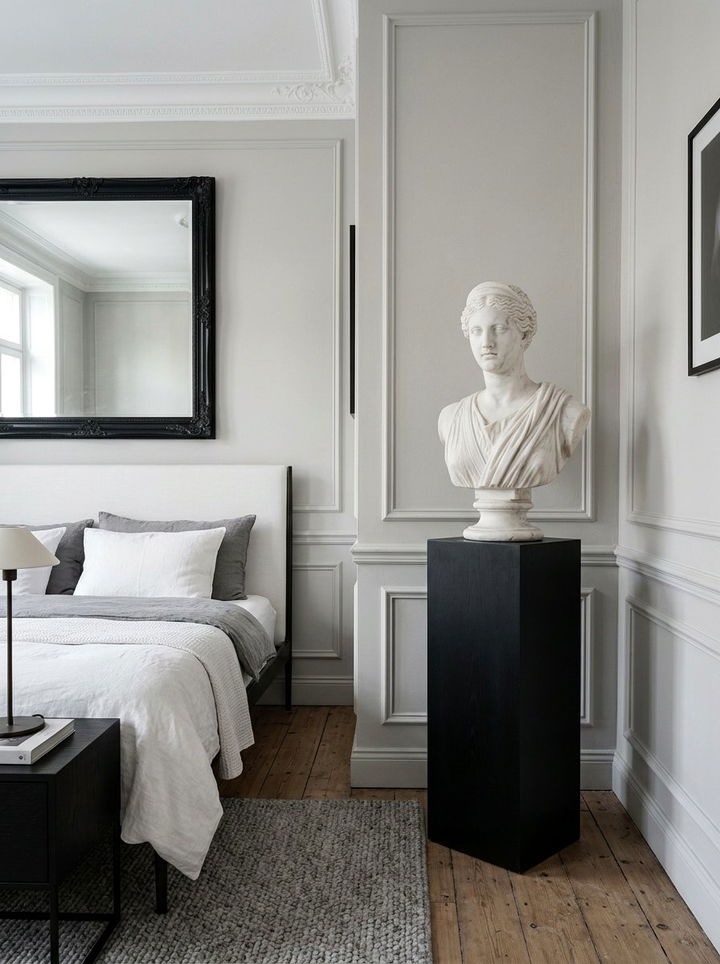 Sculpture Bust - 30 bedroom decorative objects