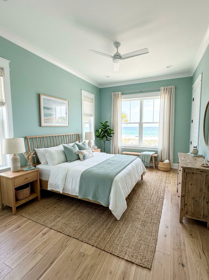 Seafoam Bedroom - 30 serene bedroom color ideas