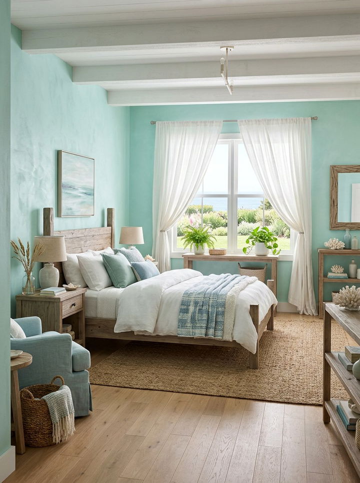 Seafoam green bedroom - 30 contemporary green bedroom ideas