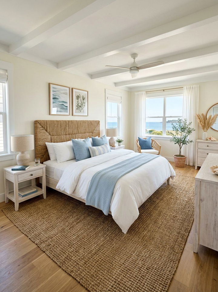 Seagrass Bedroom - 30 earthy bedroom ideas