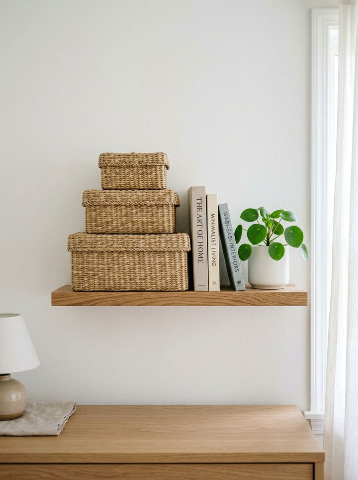 Seagrass Decorative Box - 30 seagrass bedroom ideas