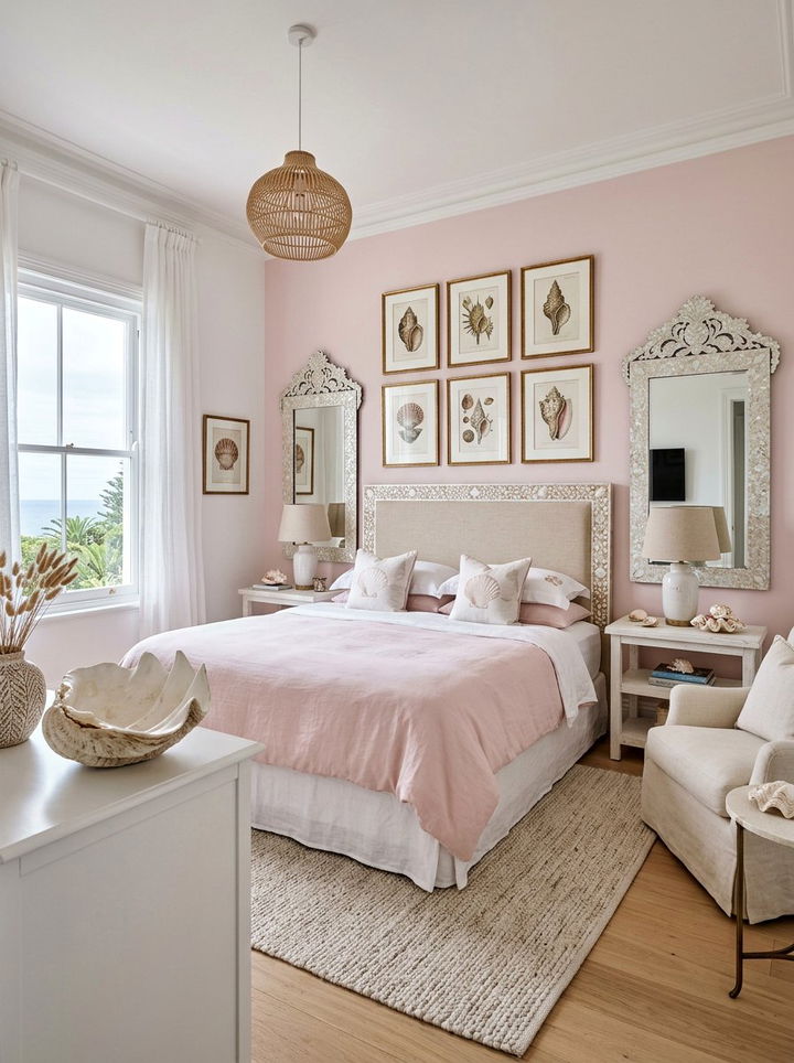 Seashell Decor Bedroom - 30 ocean themed bedroom ideas