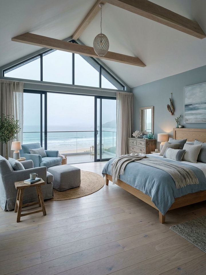 Seaside Bedroom Retreat - 30 nautical bedroom ideas