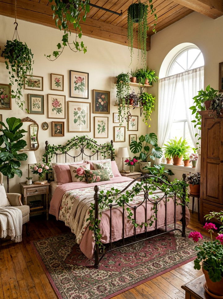 Secret garden bedroom - 30 fairy tale bedroom ideas