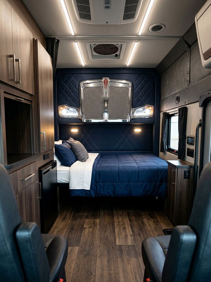 Semi Truck Headboard - 30 truck bedroom ideas