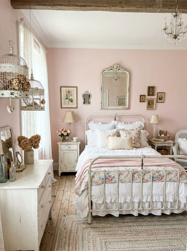 Shabby Chic Bedroom - 30 cozy bedroom ideas