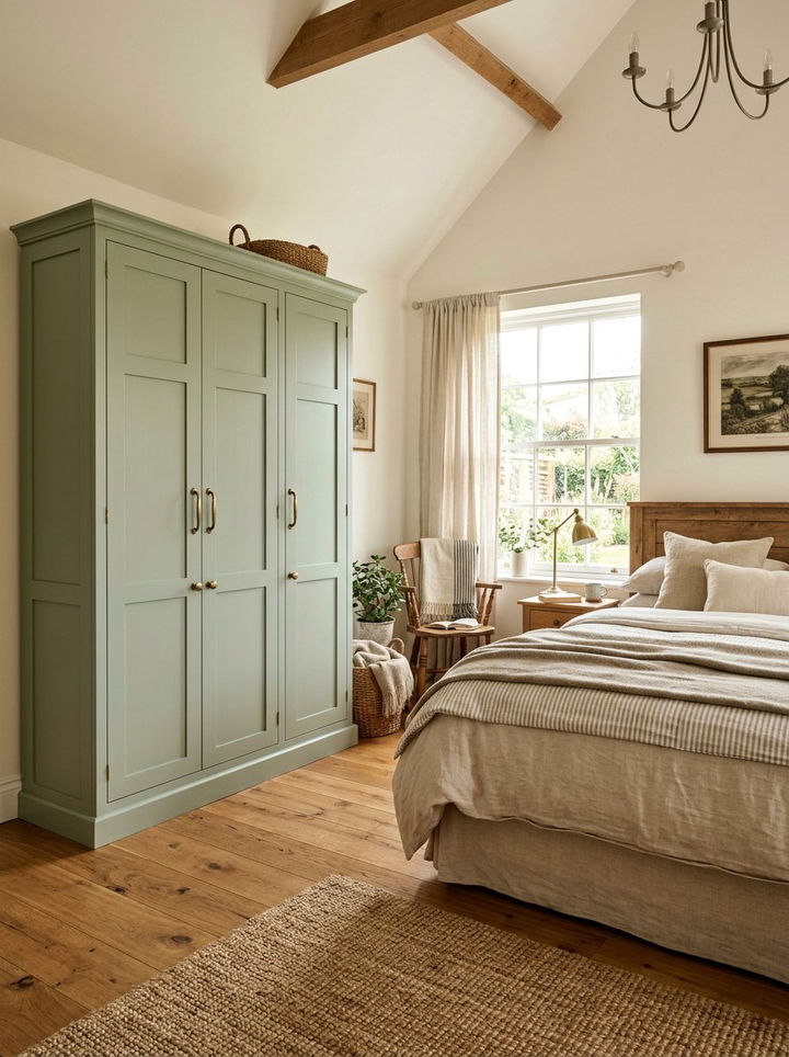 Shaker Style Wardrobe - 30 bedroom built-in wardrobes