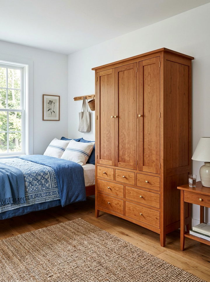 Shaker Style Wardrobe - 30 bedroom armoires