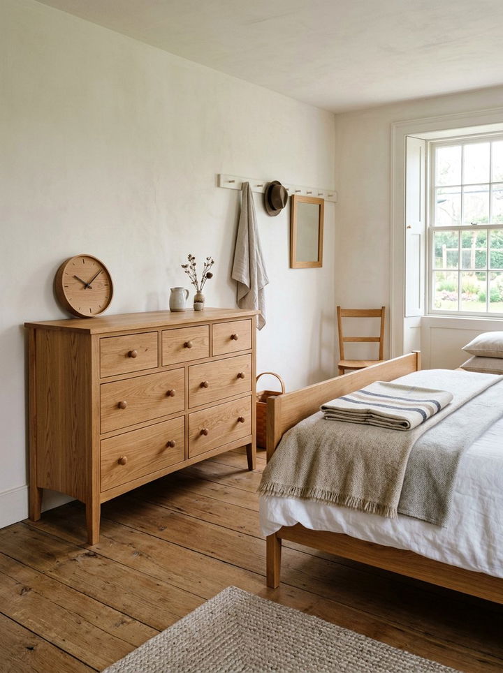 Shaker Style Wood Dresser - 30 bedroom vintage dressers