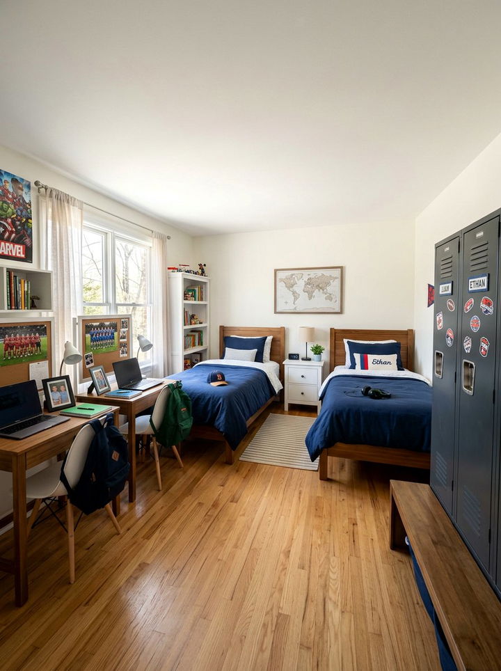 Shared Bedroom For Brothers - 30 teenage boy bedroom ideas