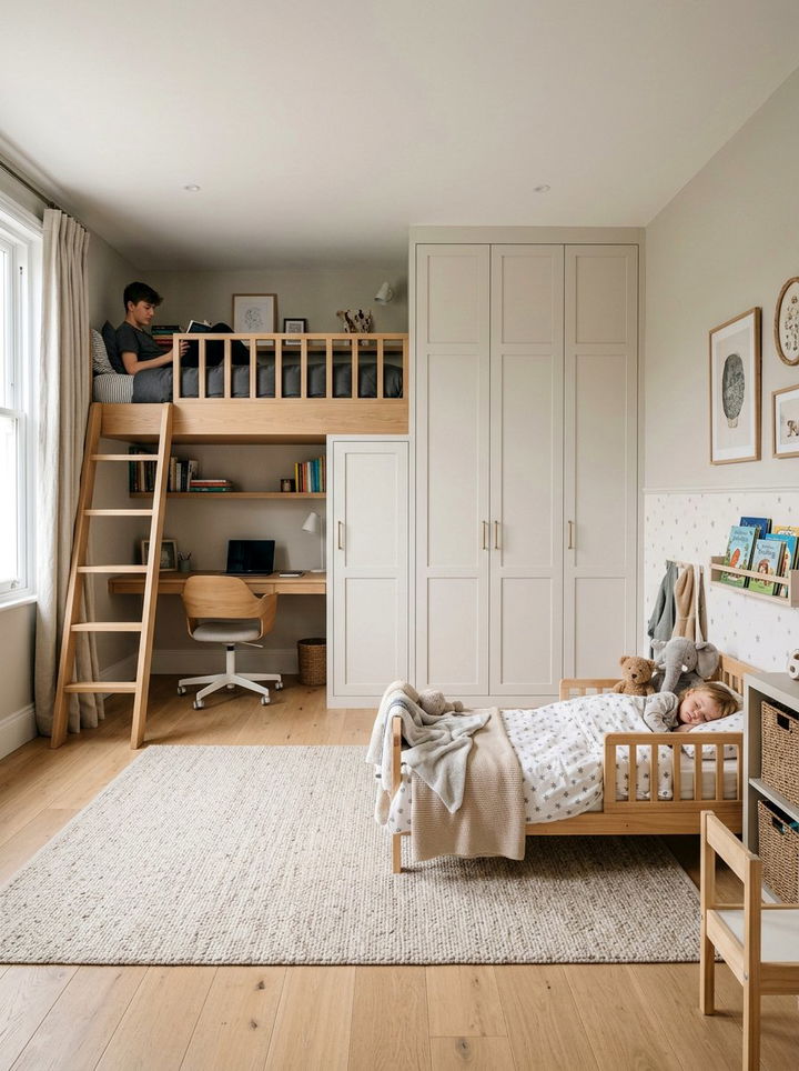 Shared Bedroom For Different Ages - 30 siblings bedroom ideas