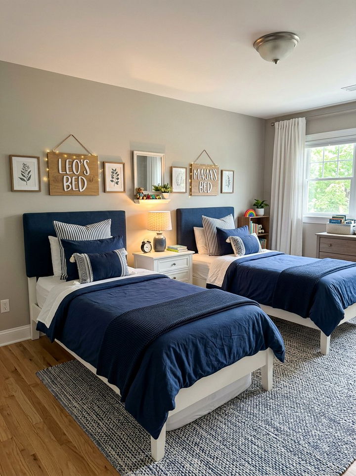 Shared Bedroom Setup - 30 bedroom personalized ideas