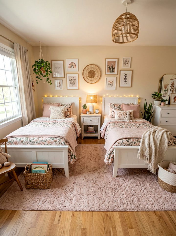 Shared Girls Bedroom - 30 siblings bedroom ideas