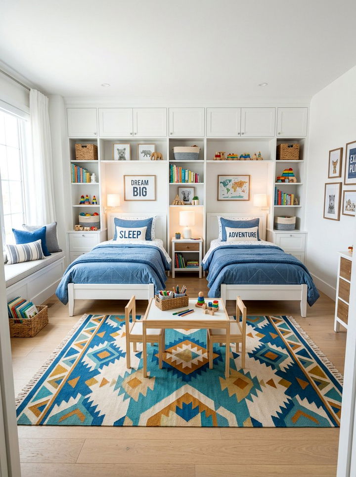 Shared Kids Bedroom - 30 multigenerational bedroom ideas