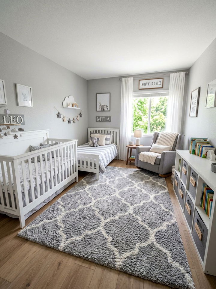 Shared Nursery And Toddler Room - 30 shared bedroom ideas