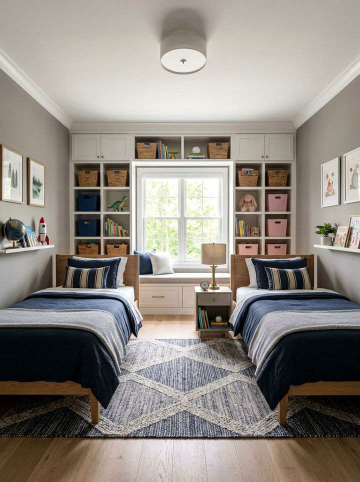 Shared Sibling Bedroom - 30 gender neutral bedroom ideas