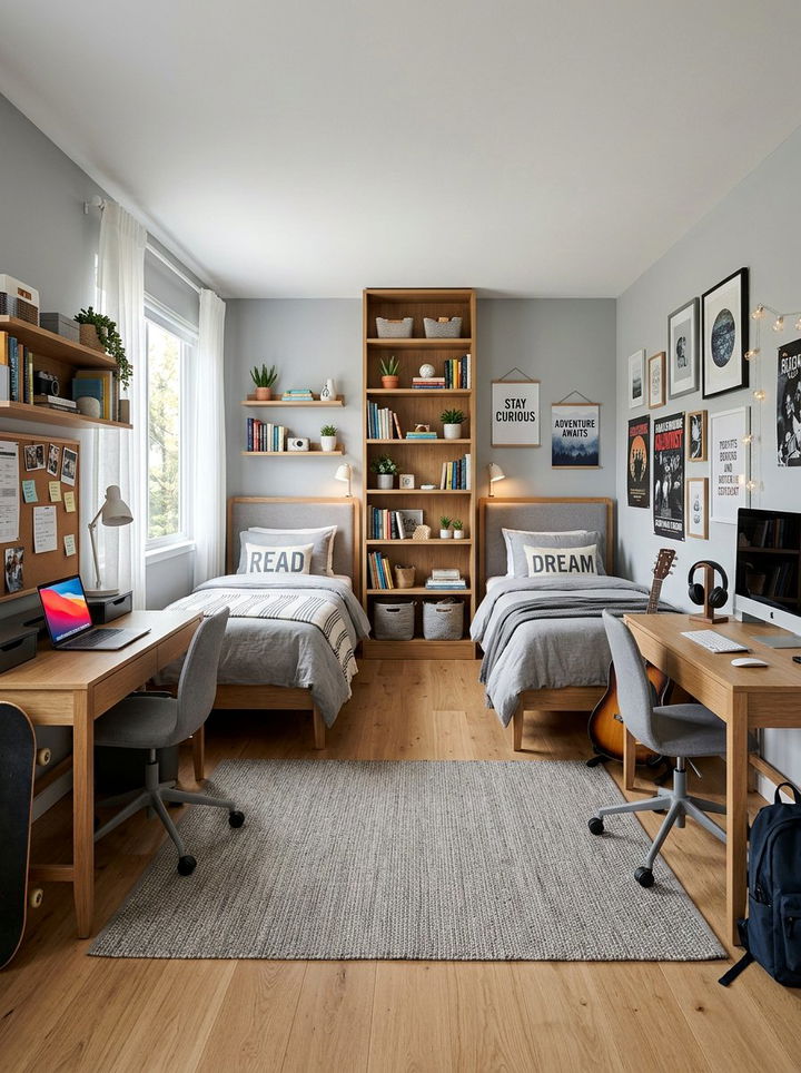 Shared Teen Bedroom - 30 teenager bedroom decor ideas