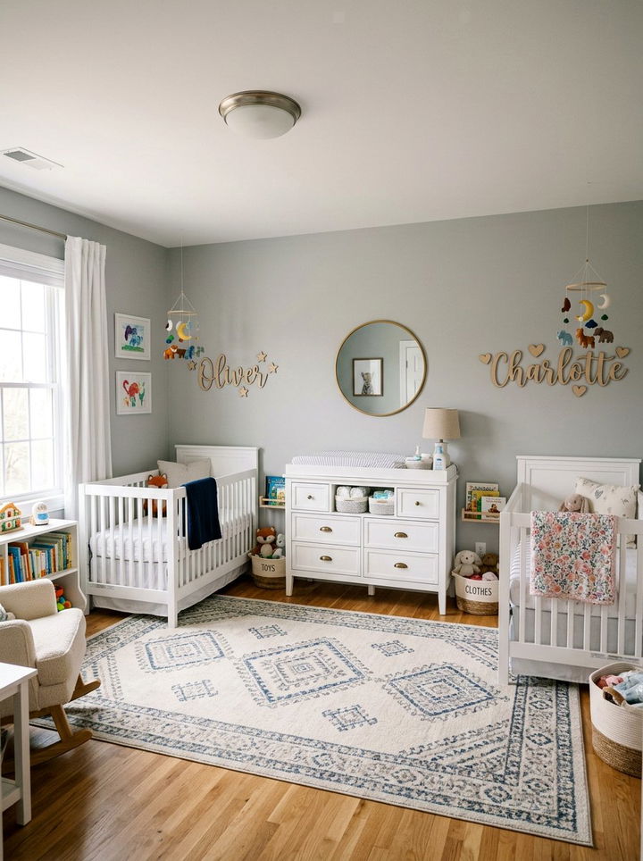 Shared nursery - 30 baby bedroom ideas
