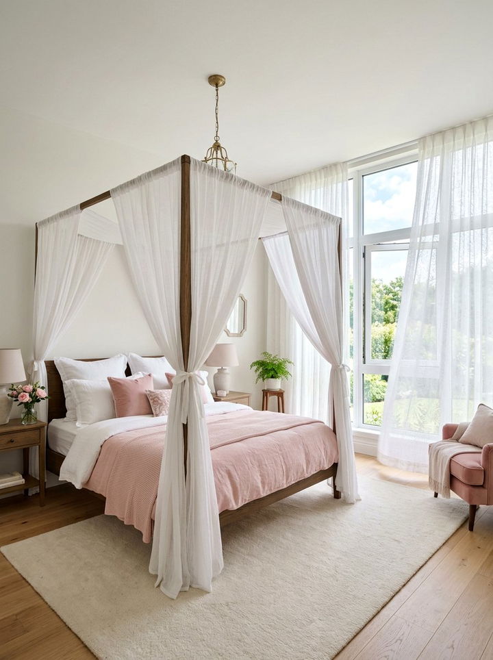 Sheer Curtain Bedroom Window - 30 bedroom window ideas