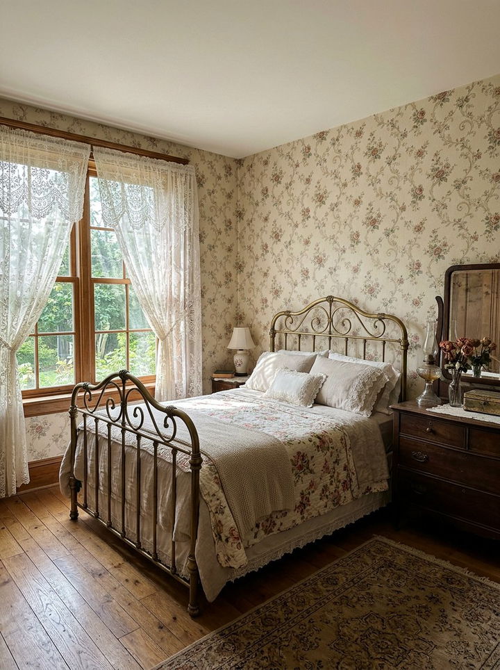 Sheer Lace Curtains - 30 bedroom drapes