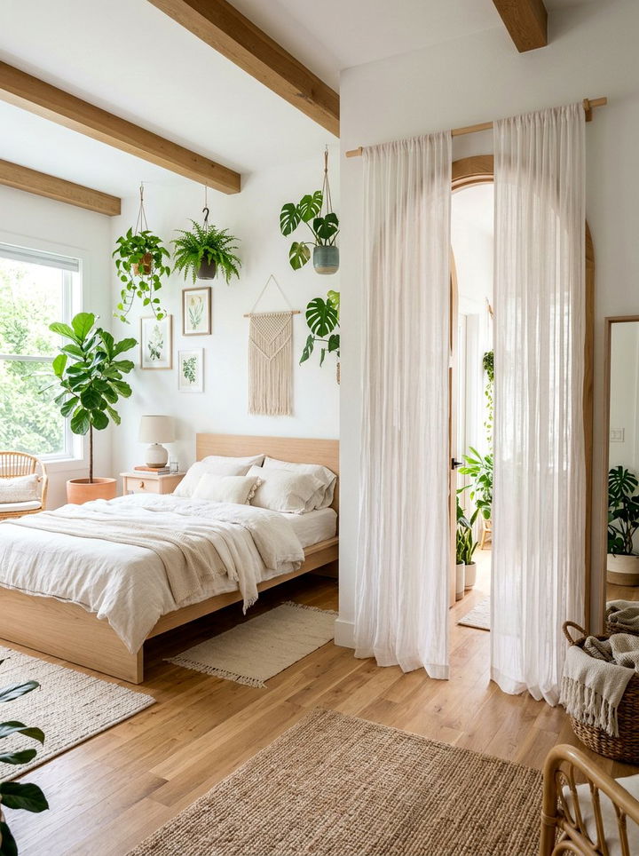 Sheer door panels - 30 bedroom door curtains