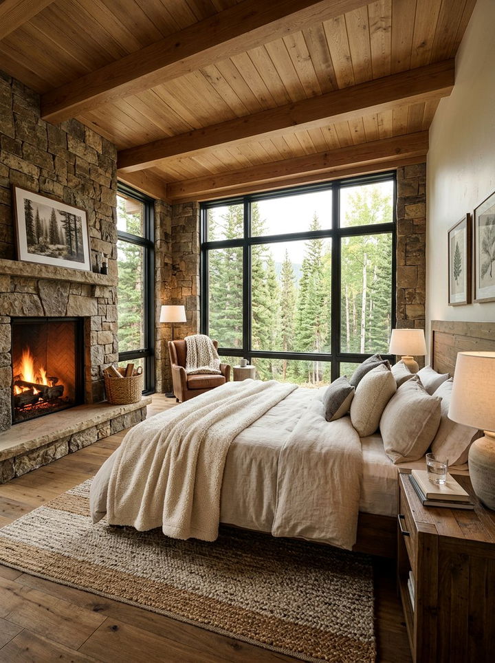 Sherpa fleece blanket - 30 cozy texture bedroom ideas