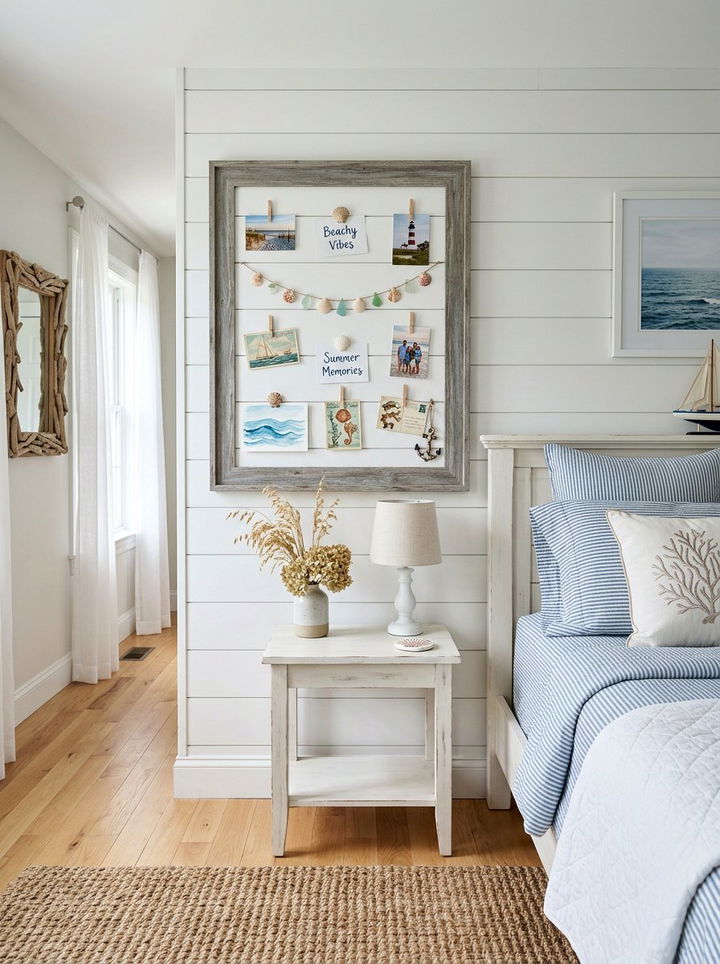 Shiplap Bulletin Board - 30 bedroom bulletin boards