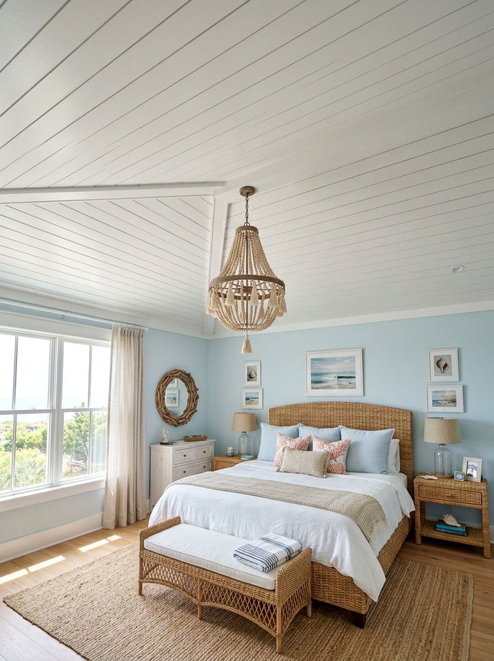Shiplap - 30 bedroom ceiling designs